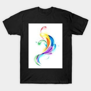 Rainbow Light Drops ( Drop ) T-Shirt